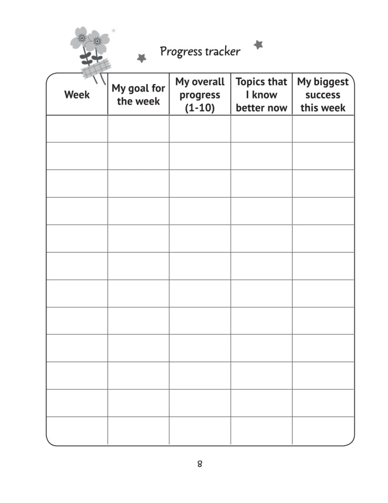 My Study Way: Motivation Diary - Motivation Diary (Design 1)